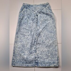Vintage American Profile Denim Skirt Size 13